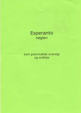 Esperanto-ŝlosilo dana kovrilpaĝo